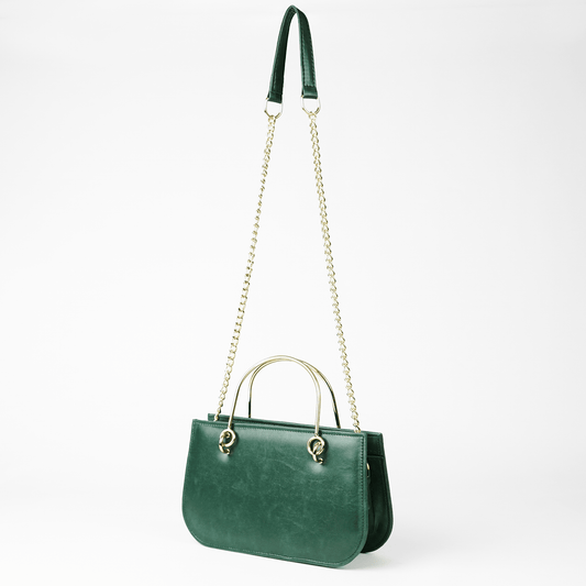 Corvette Bag (green plain) - astorebags.pk
