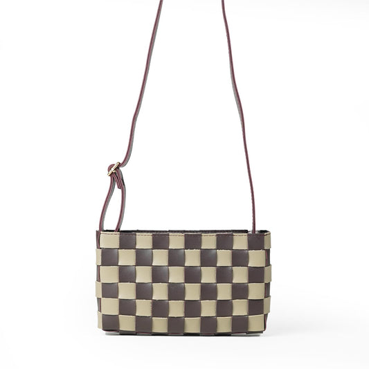 Cot Bag (Maroon & Beige) - astorebags.pk