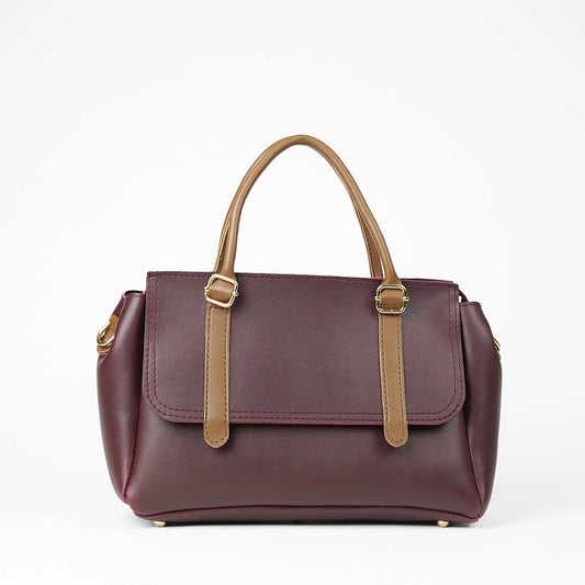 Milly set of 2 bag maroon & brown - astorebags.pk