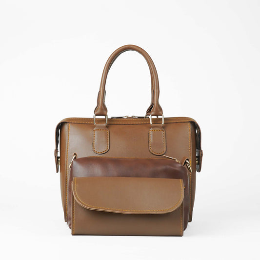 Olive Bag Set of 3 Brown - astorebags.pk