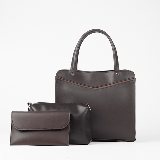 Smart set of 3 Bag maroon - astorebags.pk
