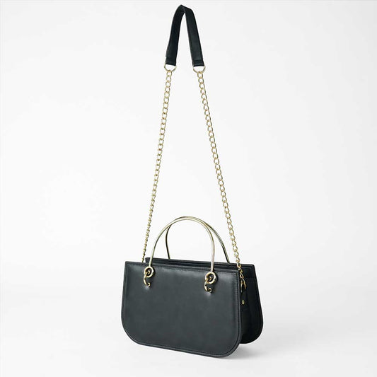 Corvette Bag Black (Plain) - astorebags.pk