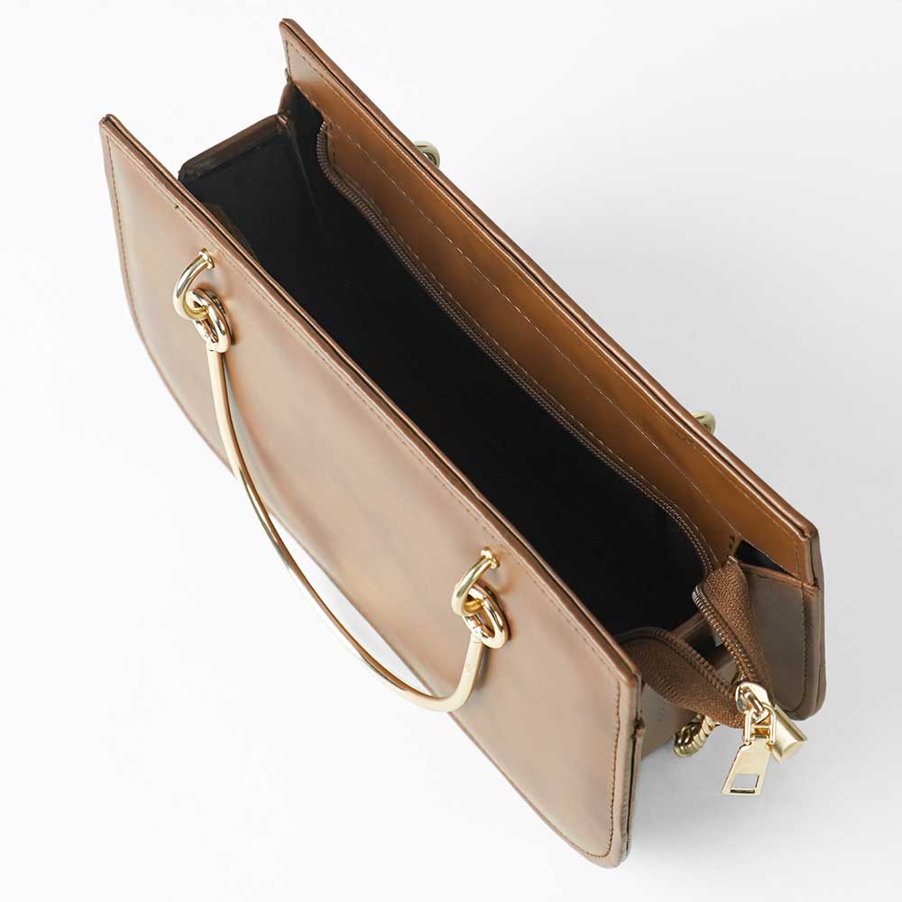 Corvette Bag (Brown plain) - astorebags.pk