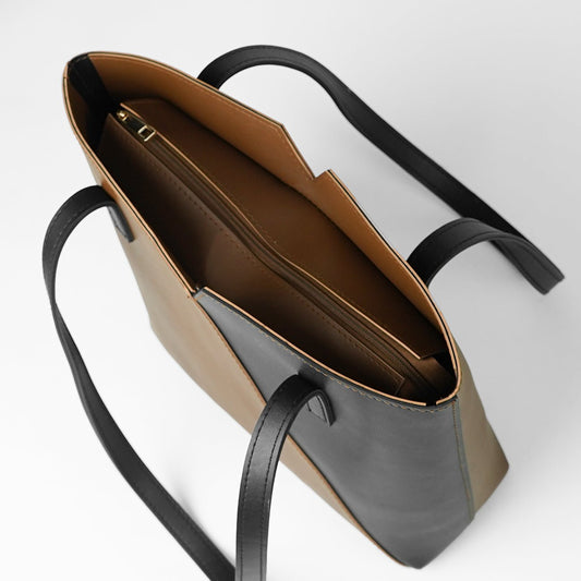 Criss Cross Bag brown & black - astorebags.pk