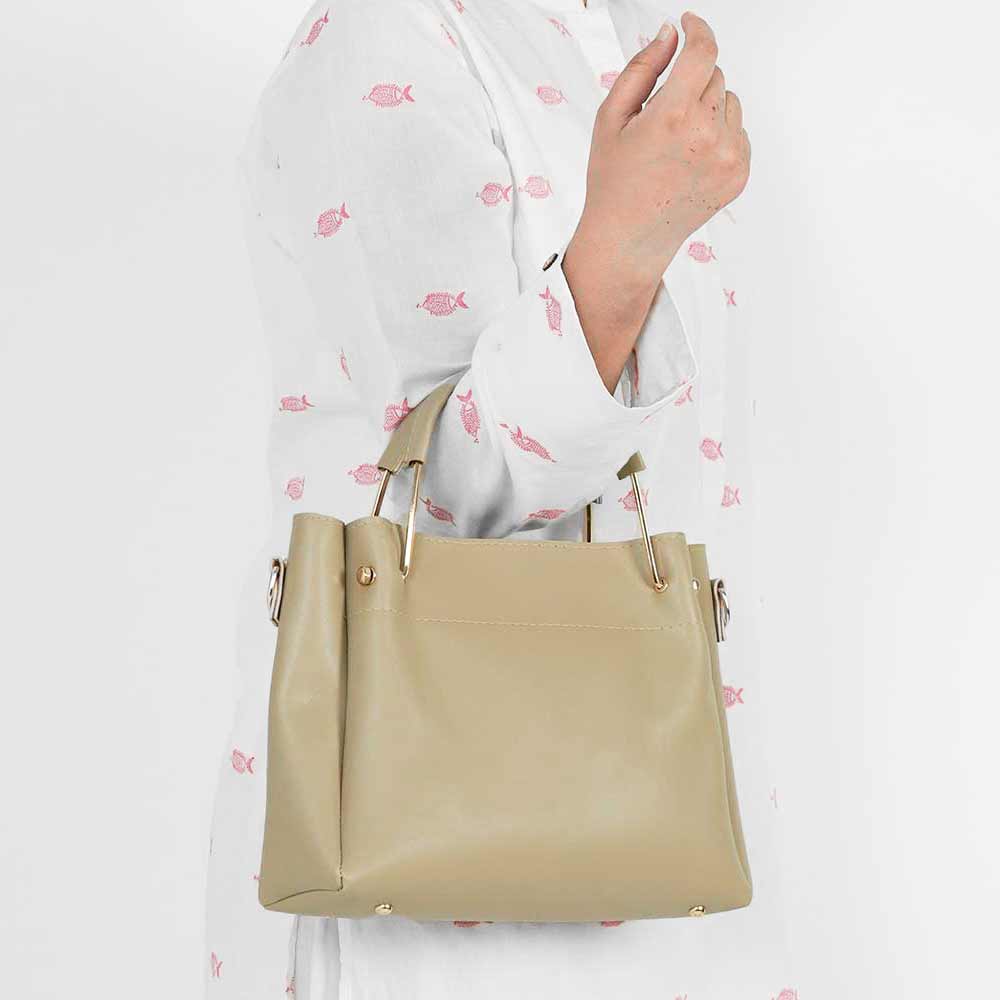 Mini Emerald set of 2 Bag Beige - astorebags.pk