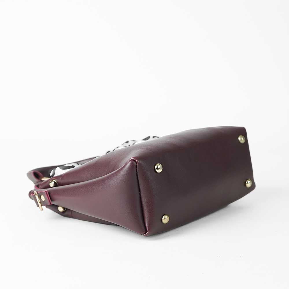 Mini Emerald set of 2 Bag Maroon - astorebags.pk