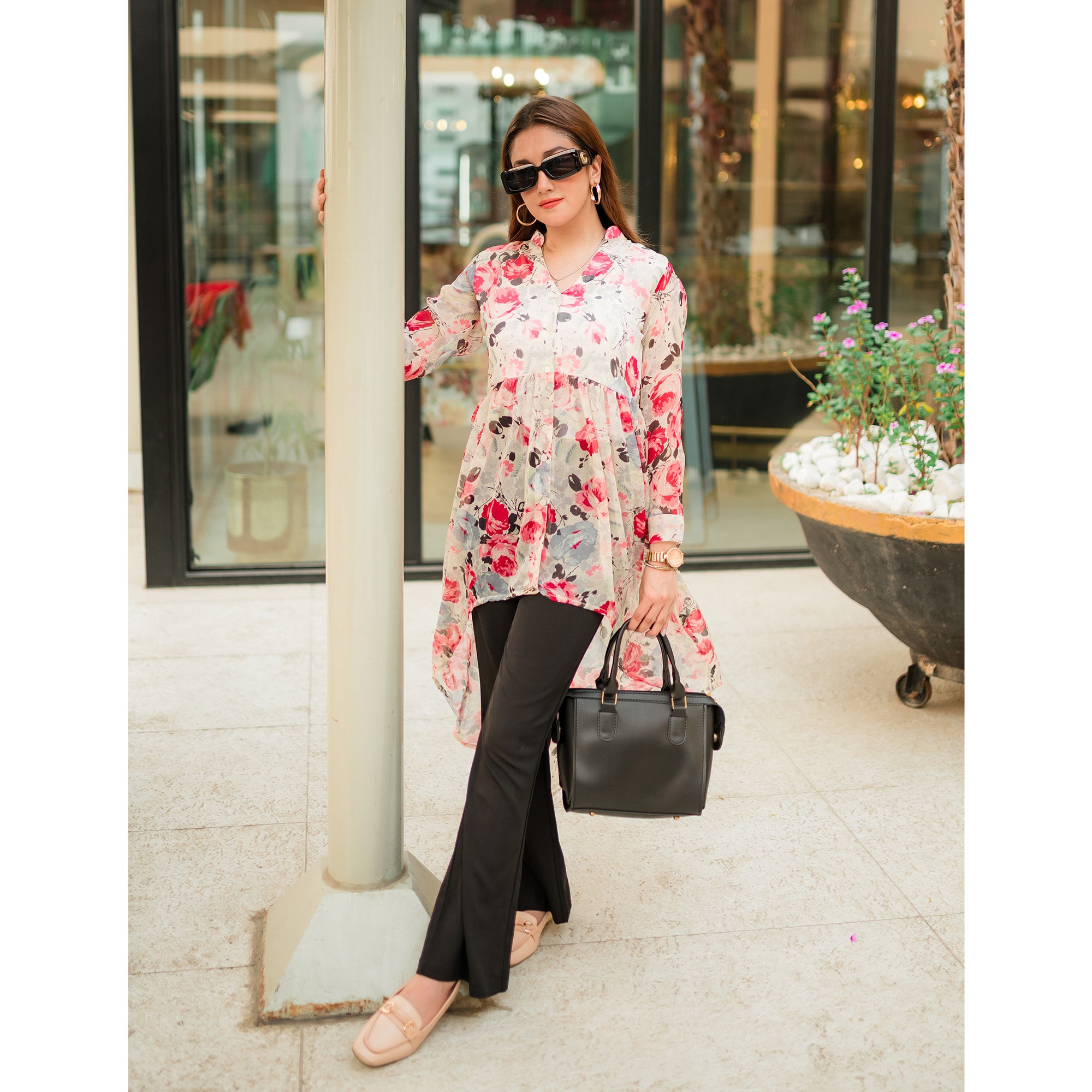 Free bird top shirt (peach)