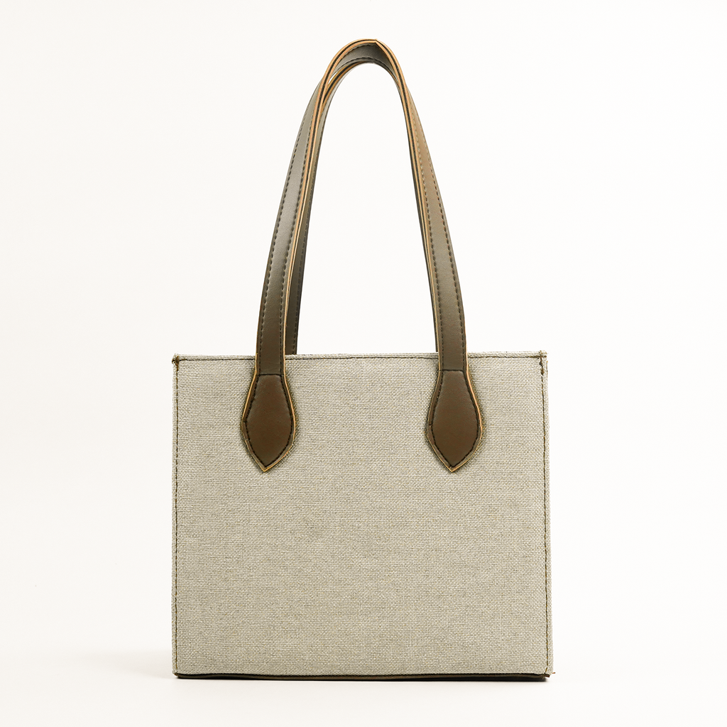 Box Canvas Beige & Brown