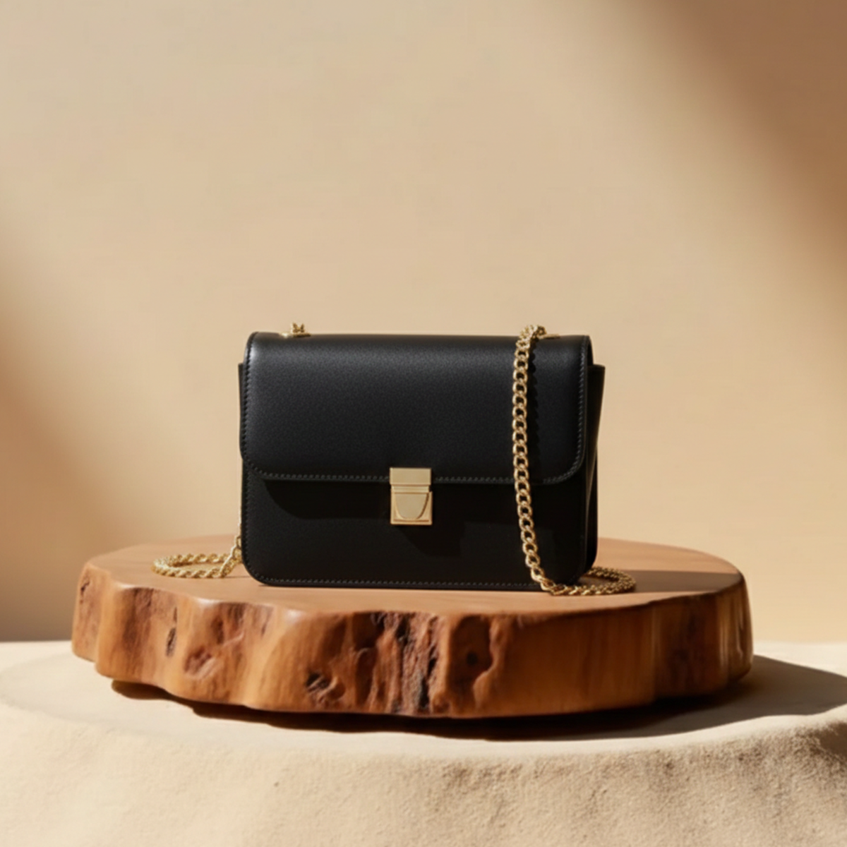 Aurelia Chain Bag Black