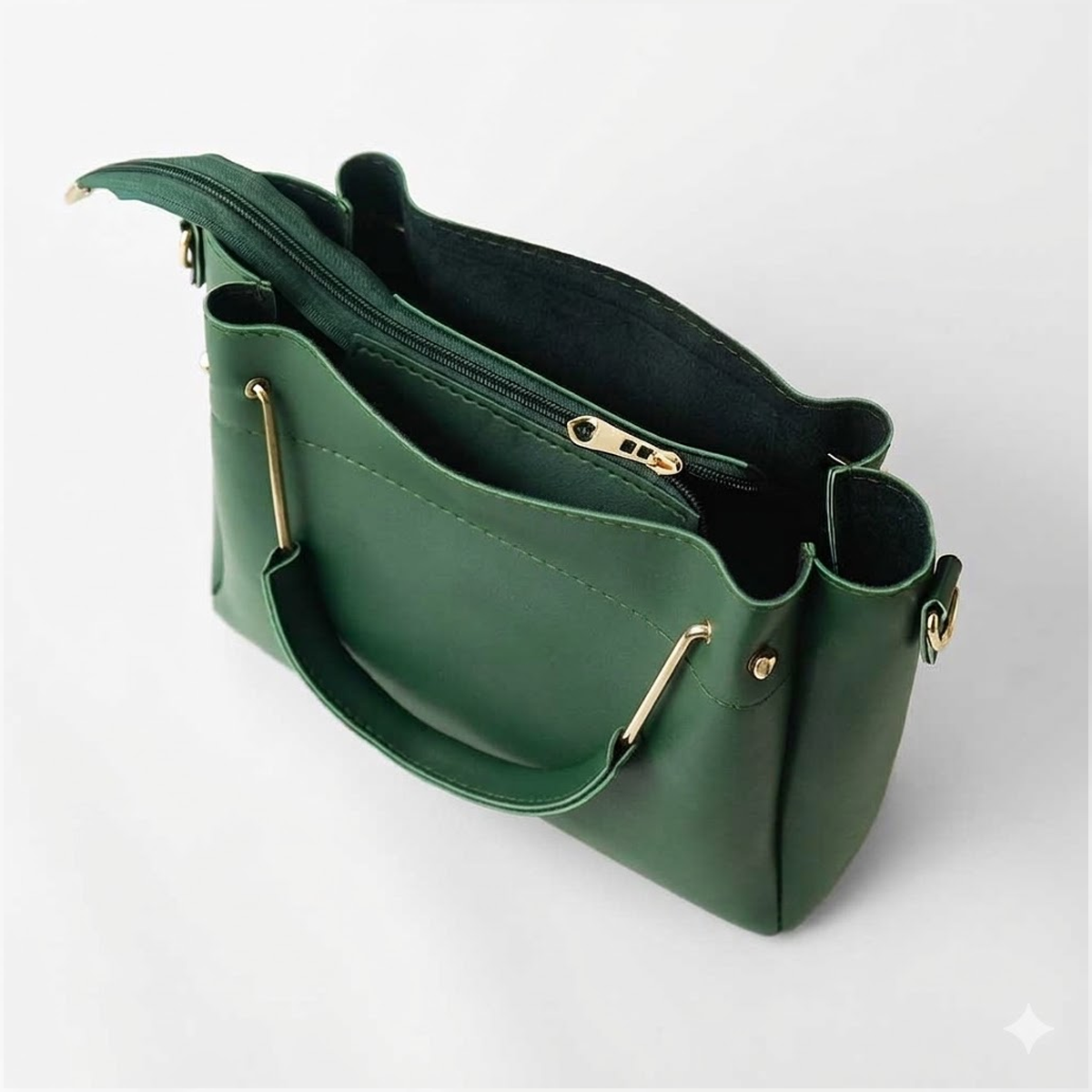 Mini Emerald set of 2 Bag Green