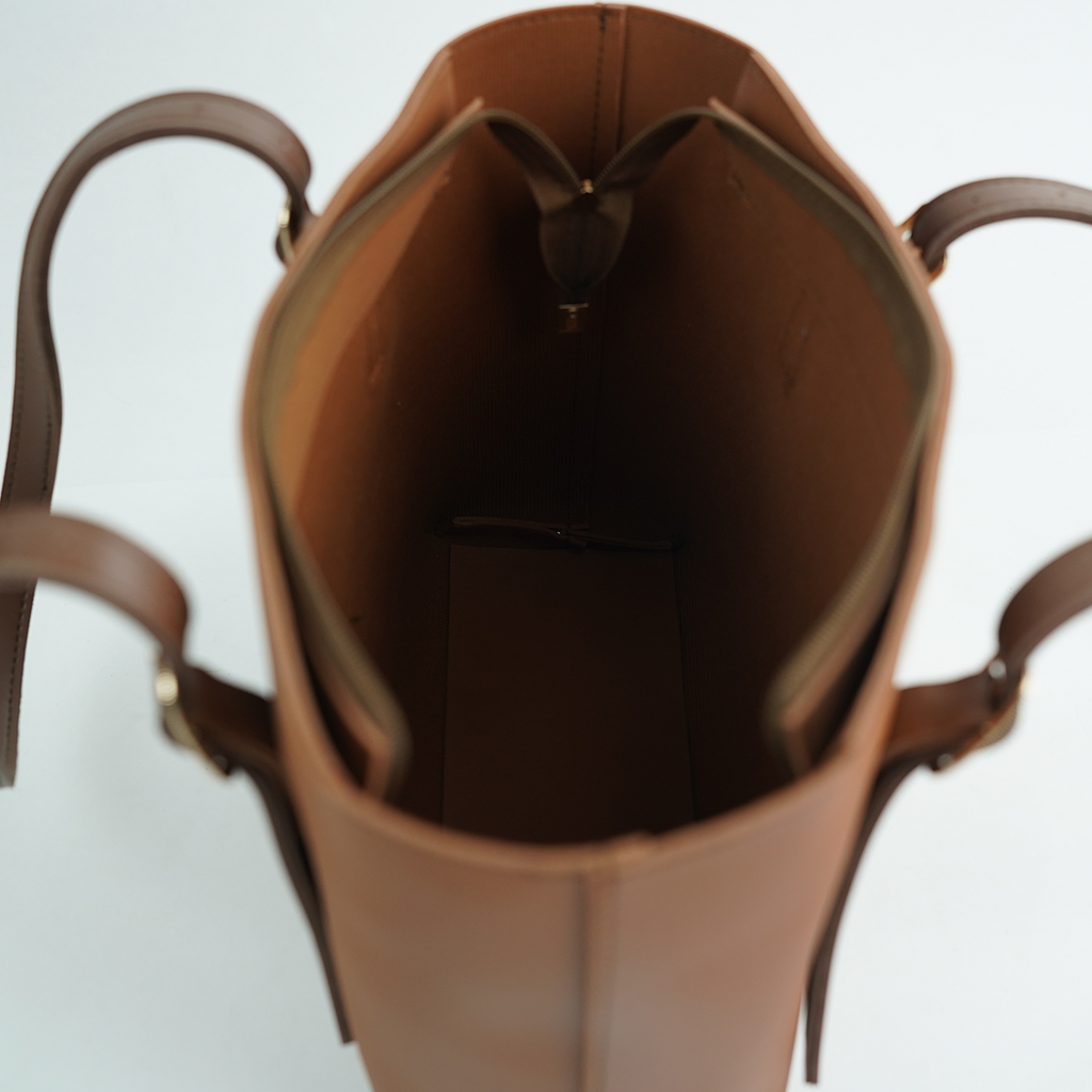 Elara Tote Bag Brown