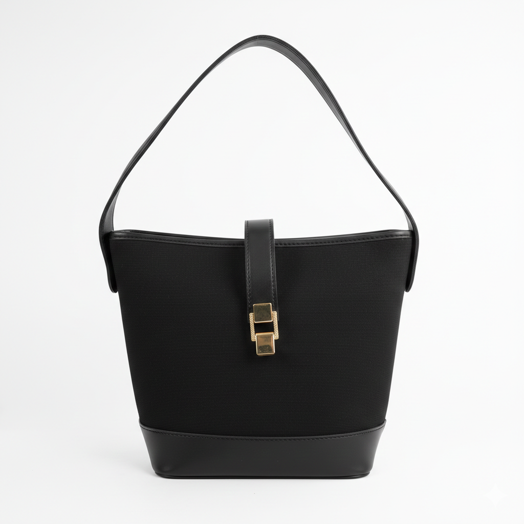 Solea Bucket Bag Black