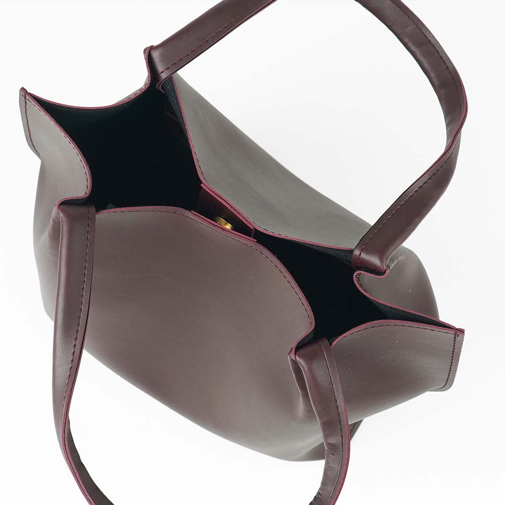 Daily Tote Bag Maroon