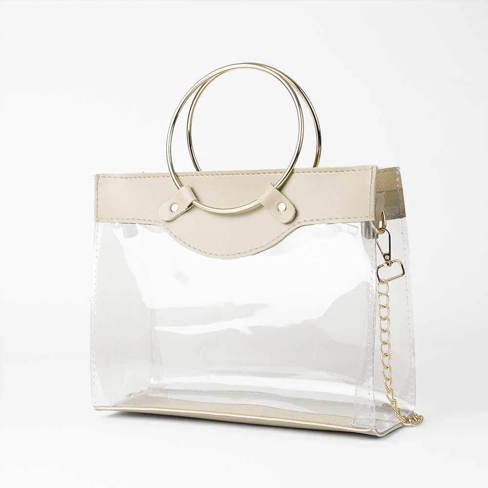 Acrylic Bag Beige - astorebags.pk