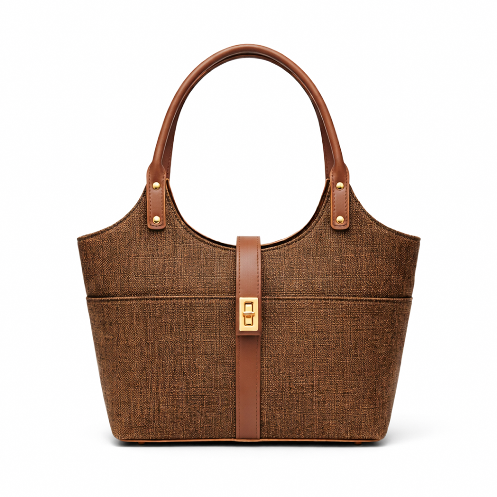 Mira Canvas Bag Brown
