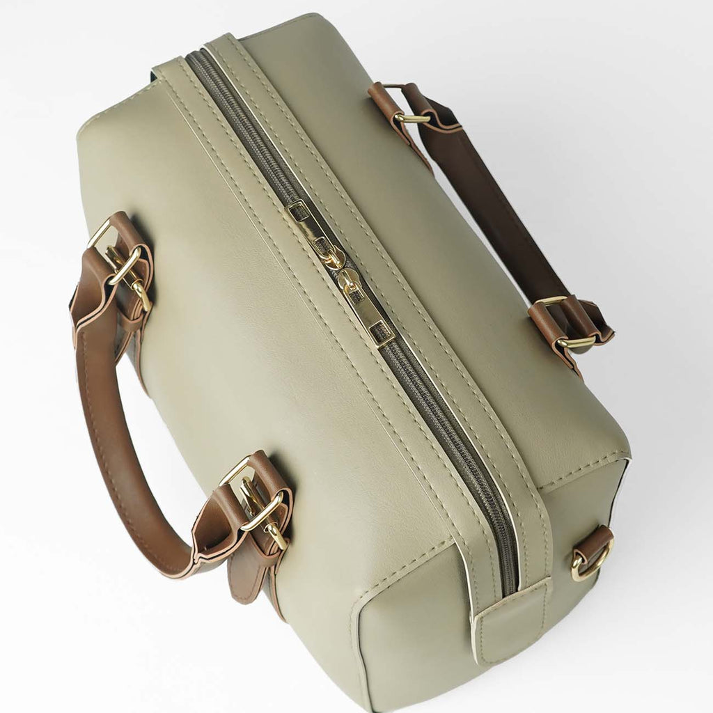 Fly bag beige & brown