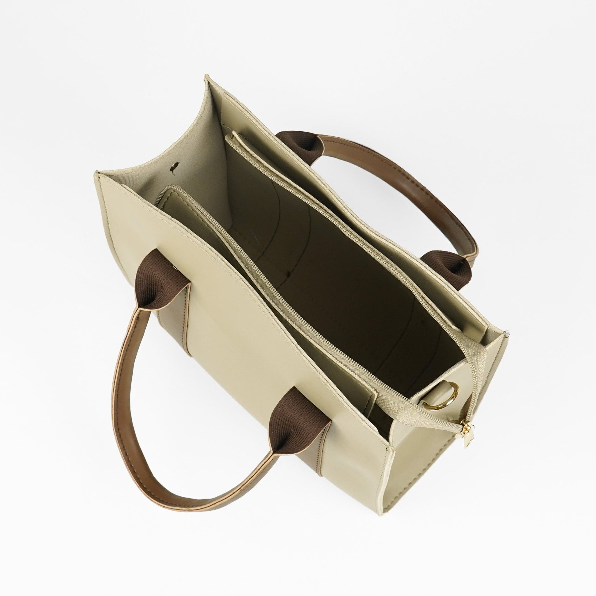 Blunt bag Beige And brown - astorebags.pk