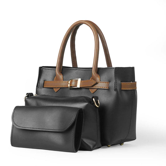 Buckle Set of 3 Bag Black (Special edition) - astorebags.pk