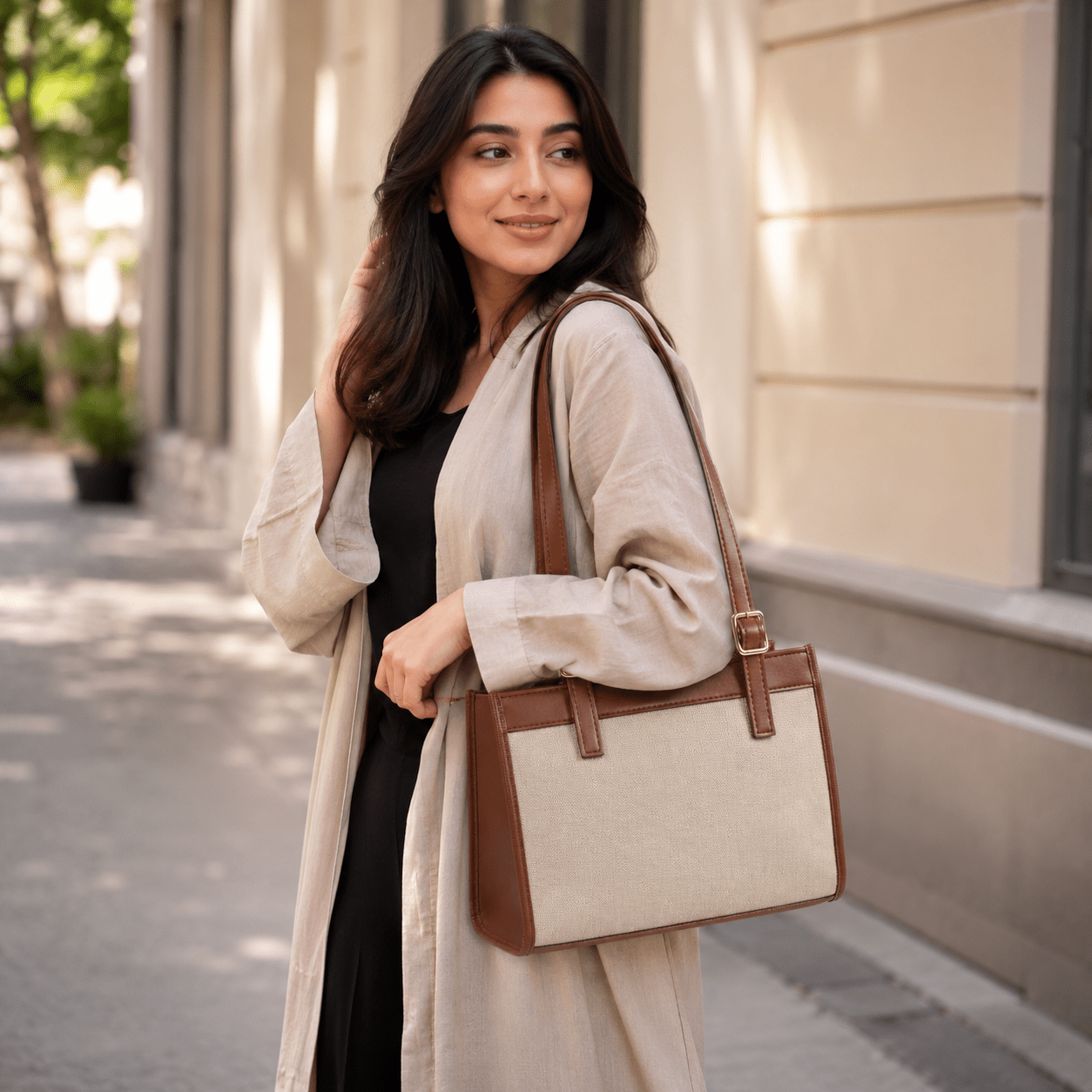 Canvas Belle Tote - astorebags.pk