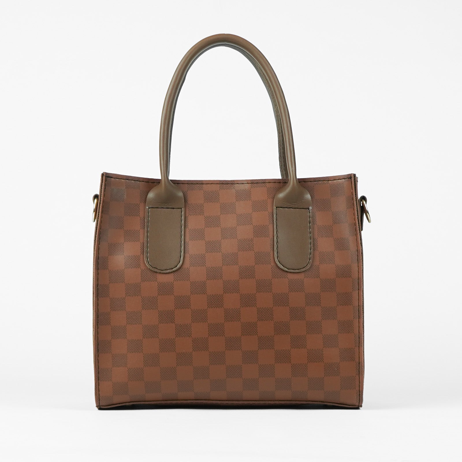 catchy bag brown (checkered) - astorebags.pk