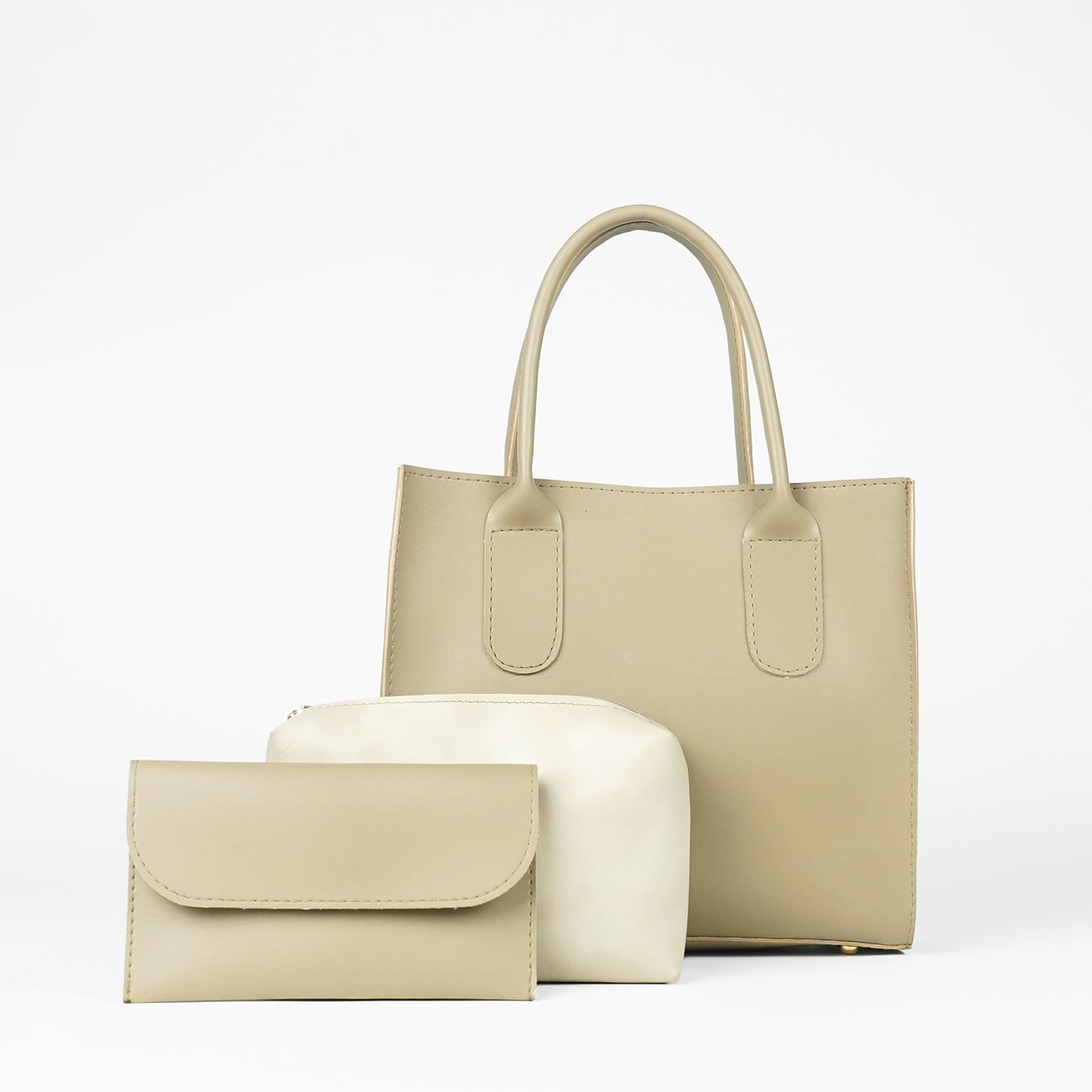 catchy bag set of 3 beige - astorebags.pk