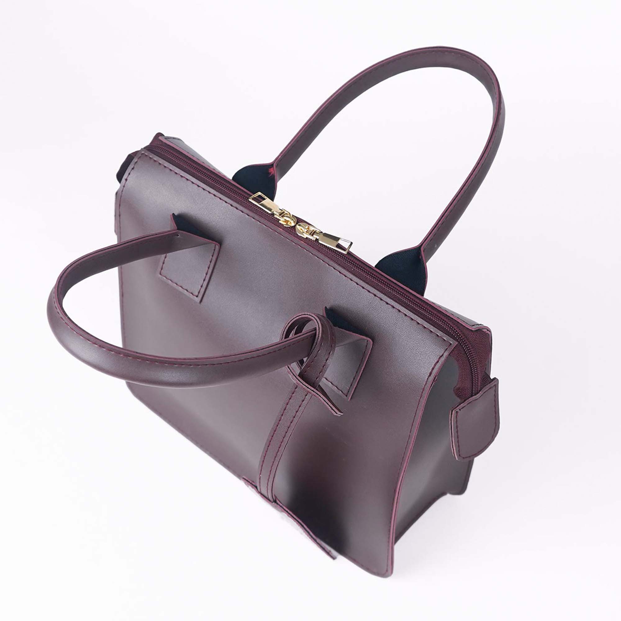 Clever set of 3 Bag Maroon - astorebags.pk