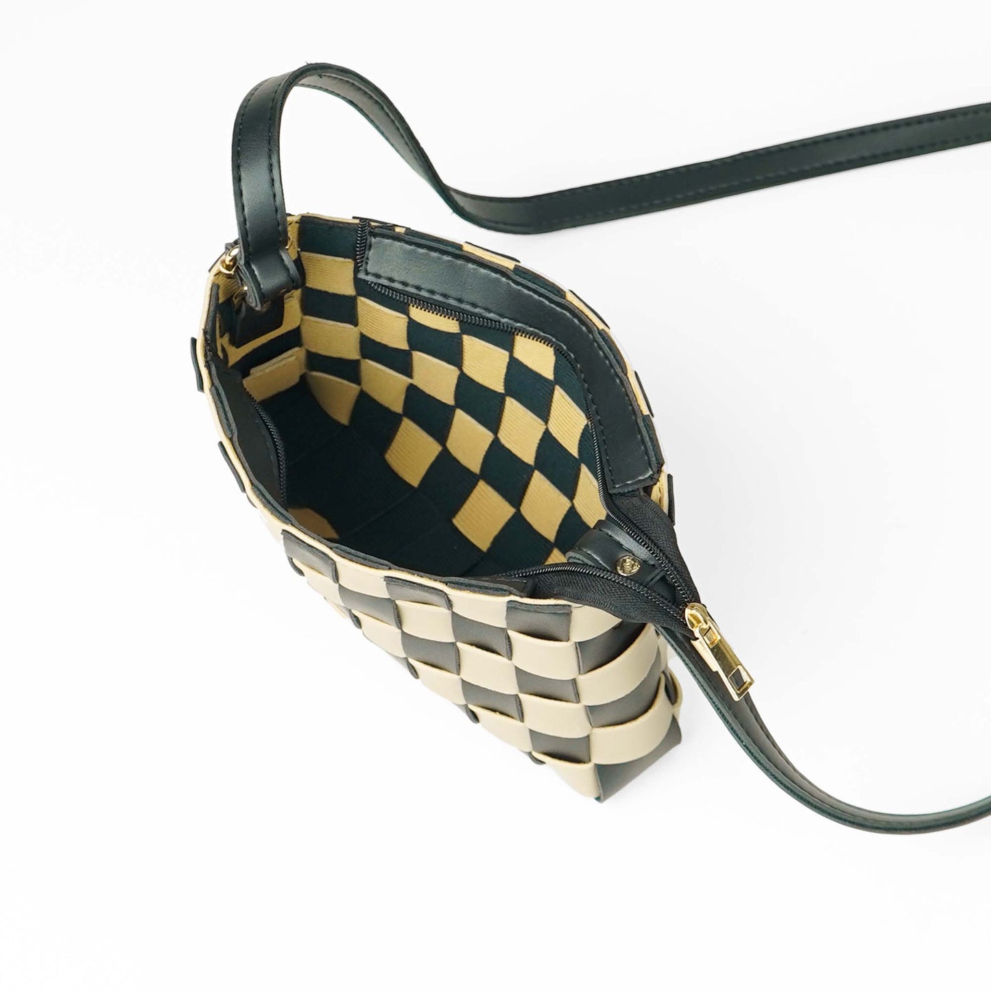 Cot Bag (Black & beige) - astorebags.pk