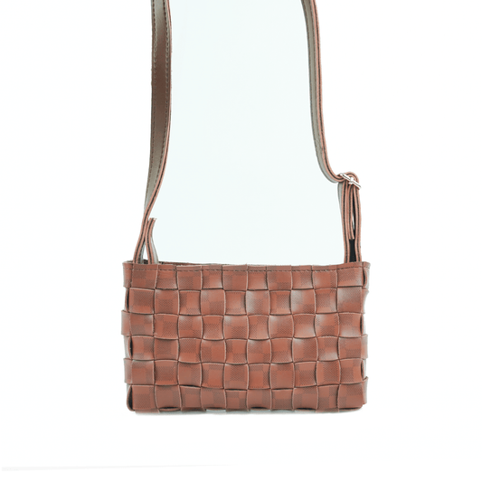 Cot Bag Brown (checkered) - astorebags.pk