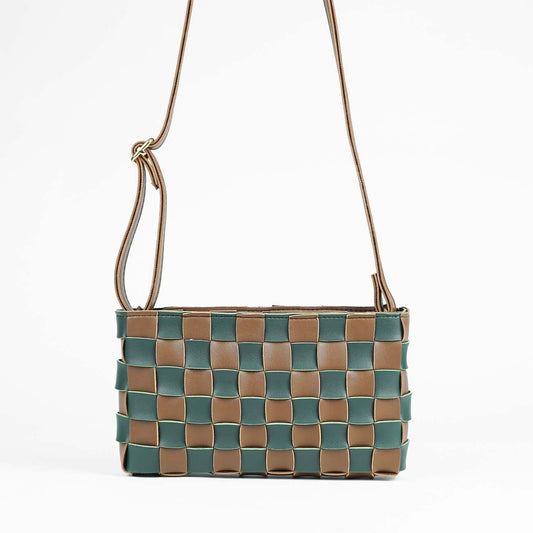 Cot Bag (Green & Brown) - astorebags.pk