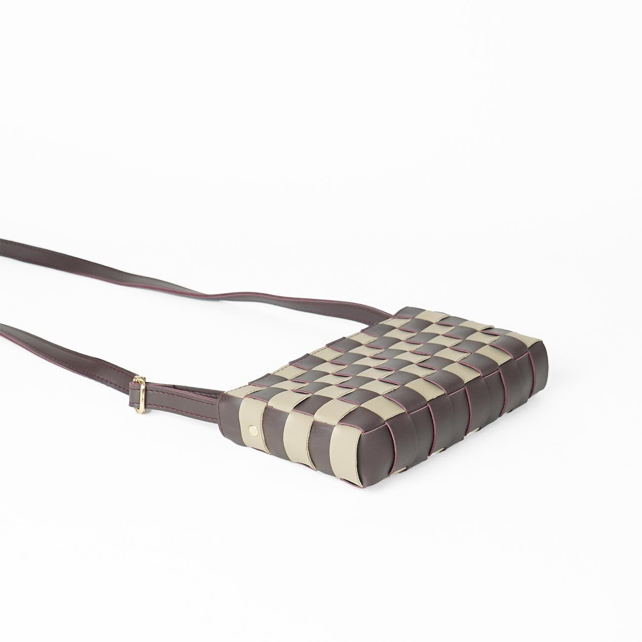 Cot Bag (Maroon & Beige) - astorebags.pk