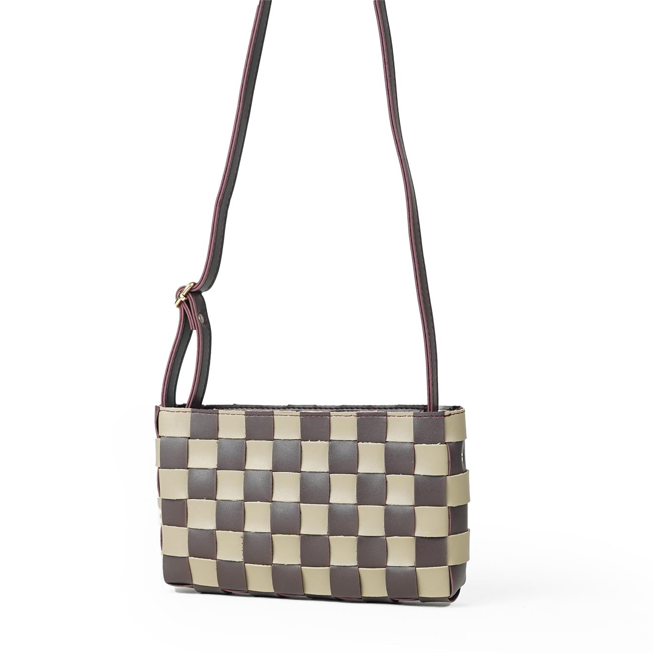 Cot Bag (Maroon & Beige) - astorebags.pk