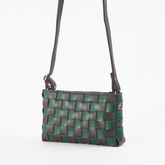 Cot Bag (Maroon & Green) - astorebags.pk