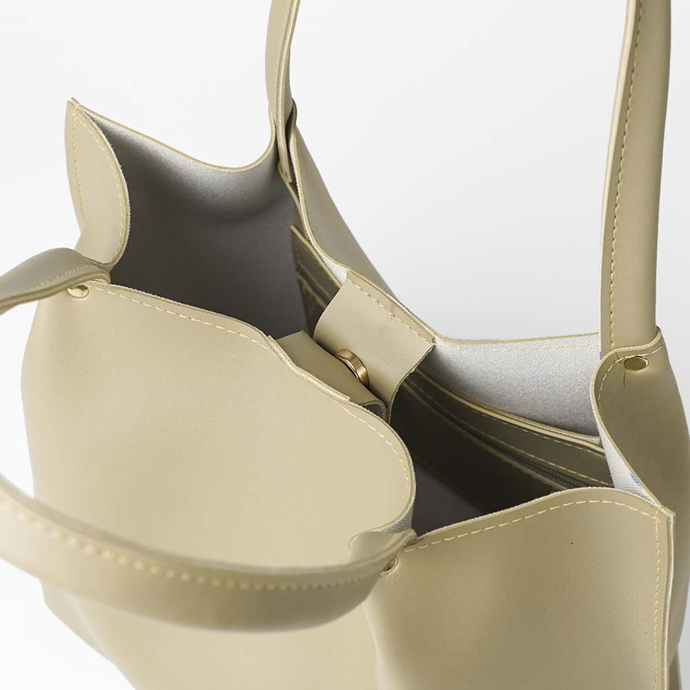 Daily Tote Bag Beige - astorebags.pk