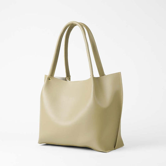 Daily Tote Bag Beige - astorebags.pk