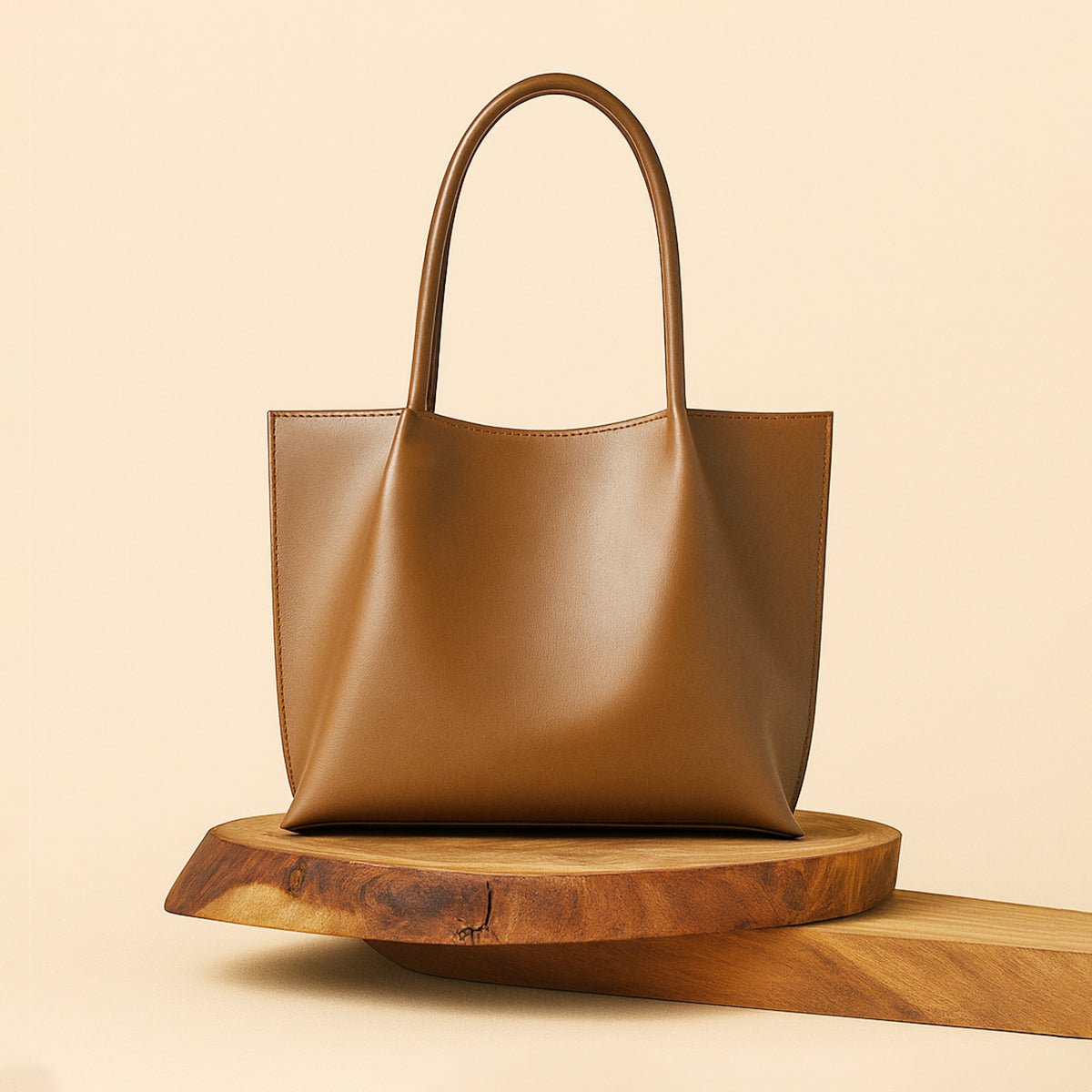 Daily Tote Bag Brown - astorebags.pk