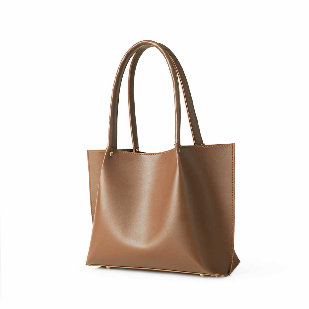 Daily Tote Bag Brown - astorebags.pk