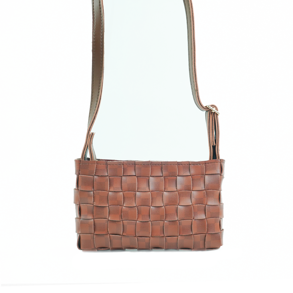 Cot Bag Brown (checkered)
