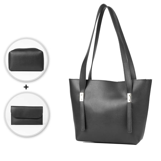 Falcon tote set of 3 Bag black - astorebags.pk