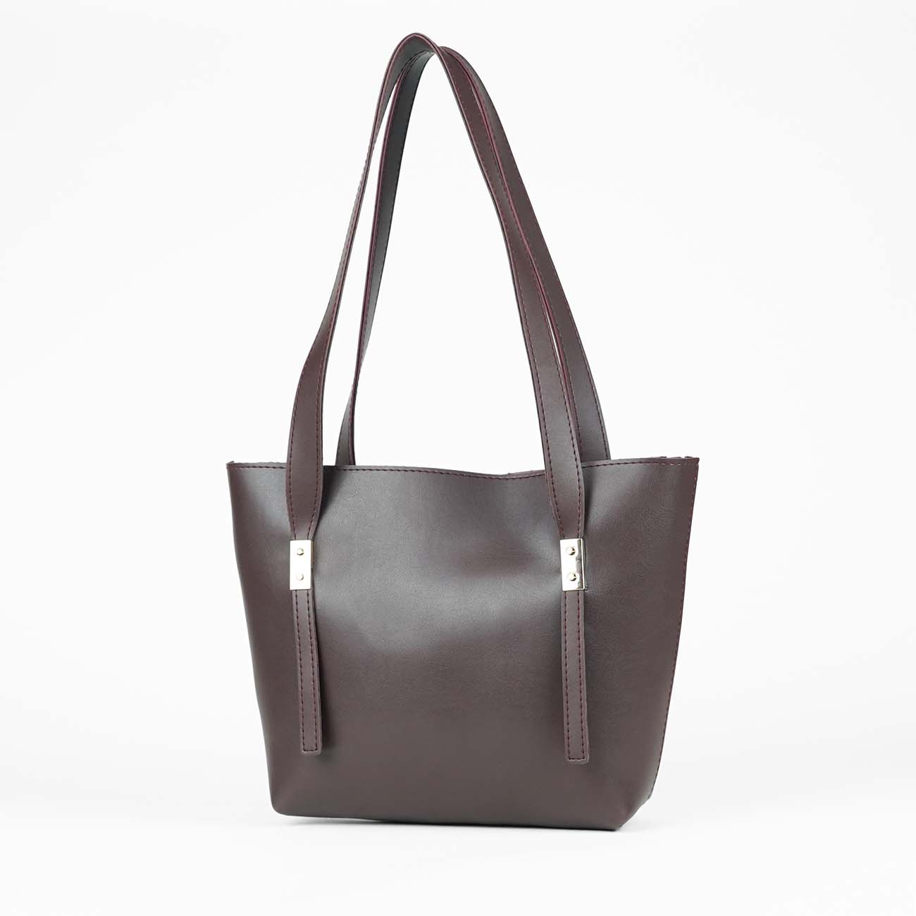 Falcon tote set of 3 Bag maroon - astorebags.pk