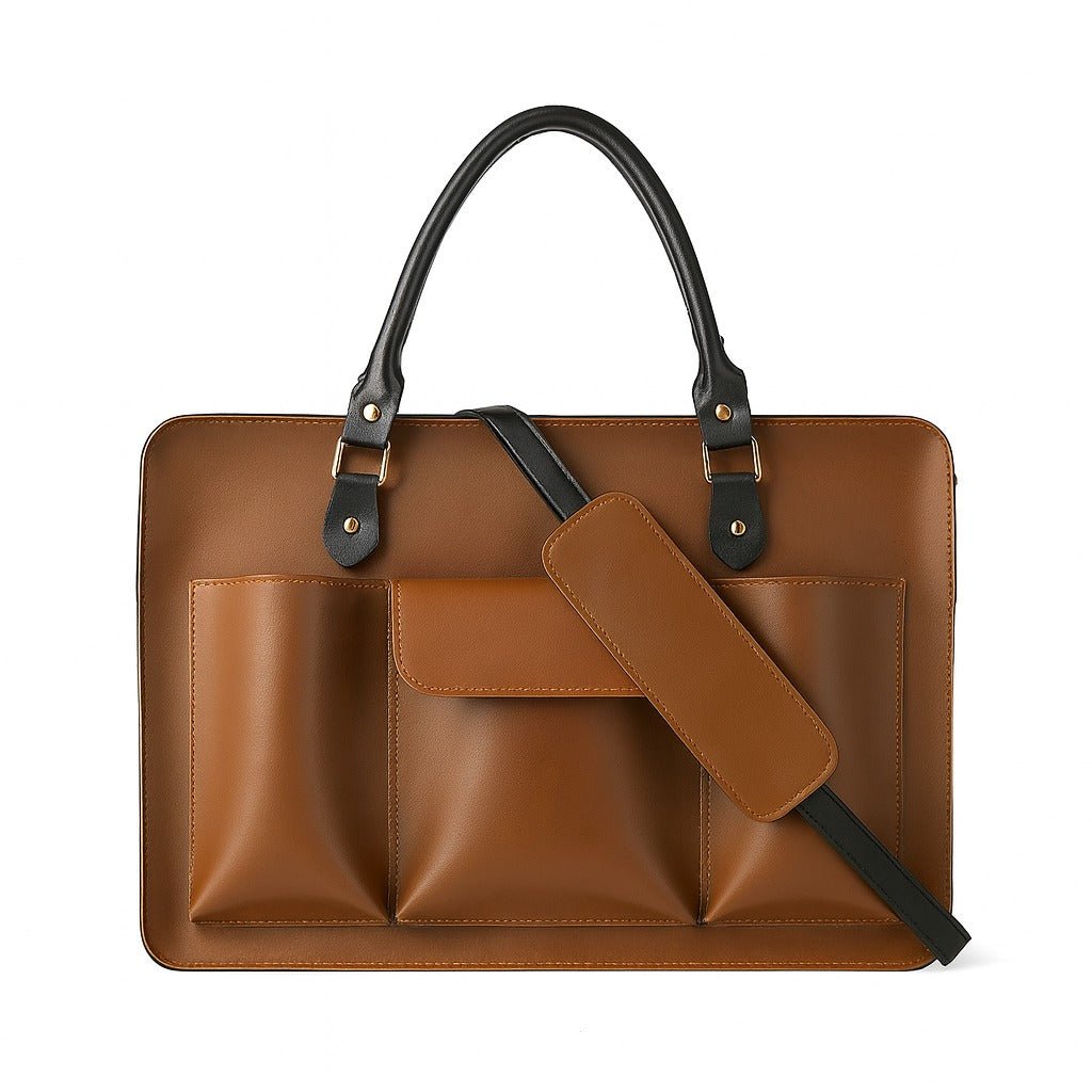 Fizzy Laptop Bag Brown - astorebags.pk