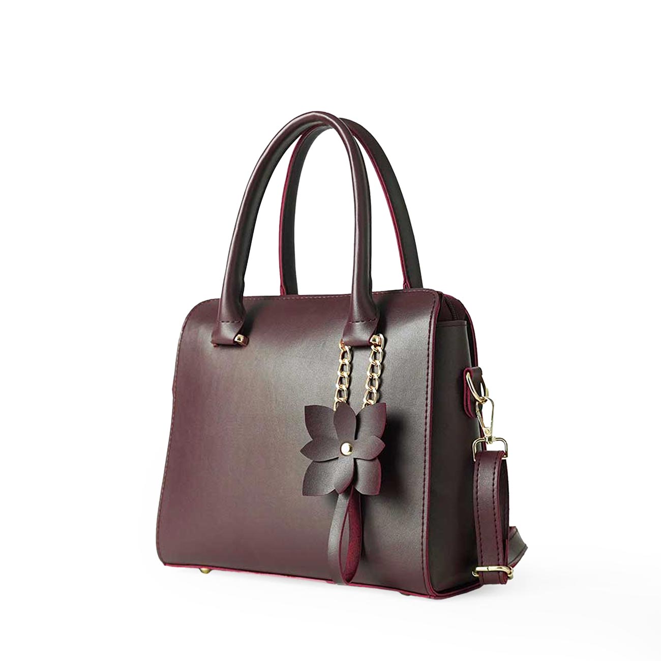 Floweret Bag Maroon - astorebags.pk