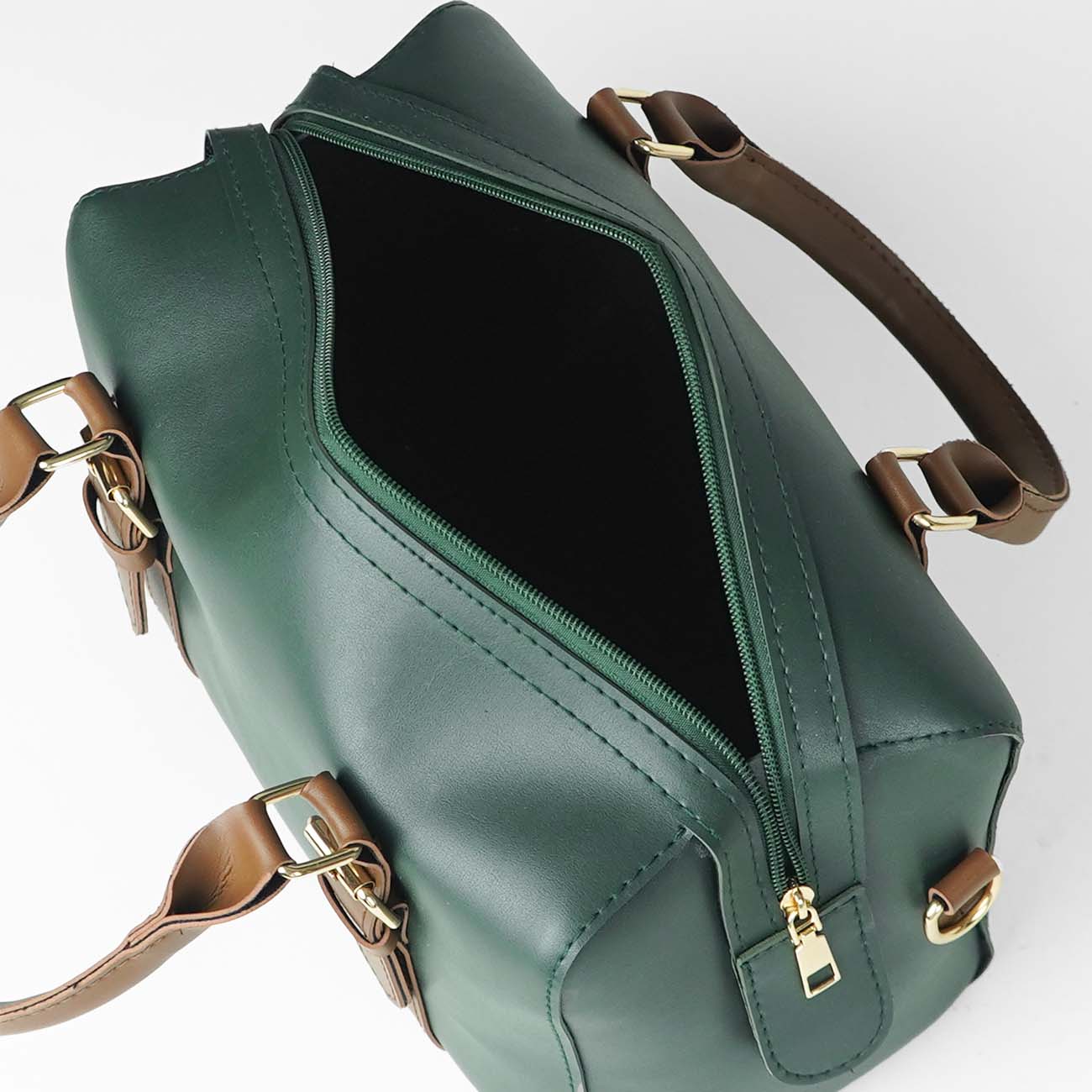 Fly bag green & brown - astorebags.pk