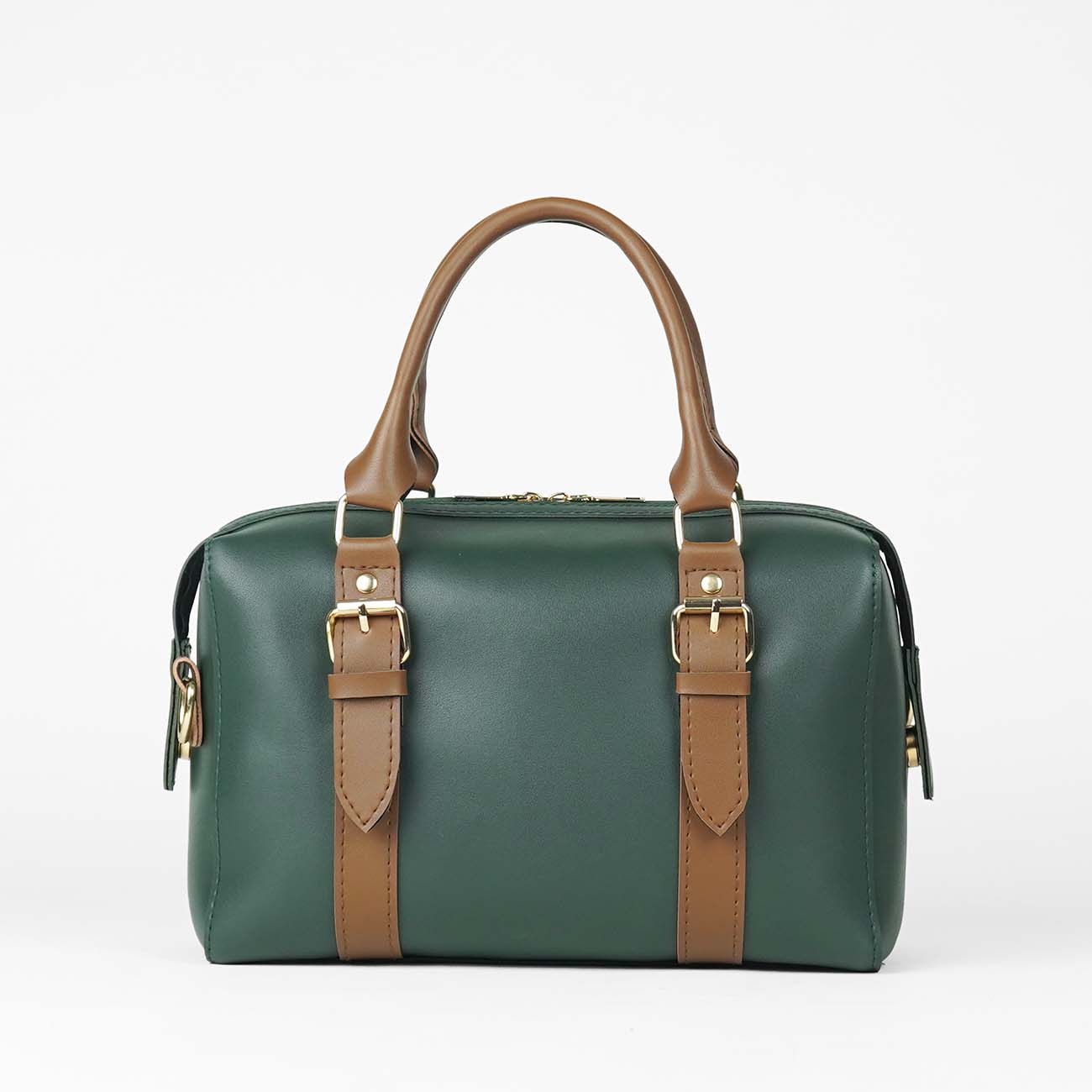 Fly bag green & brown - astorebags.pk