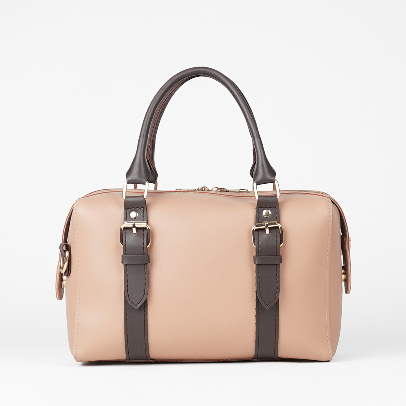 Fly bag peach & maroon - astorebags.pk