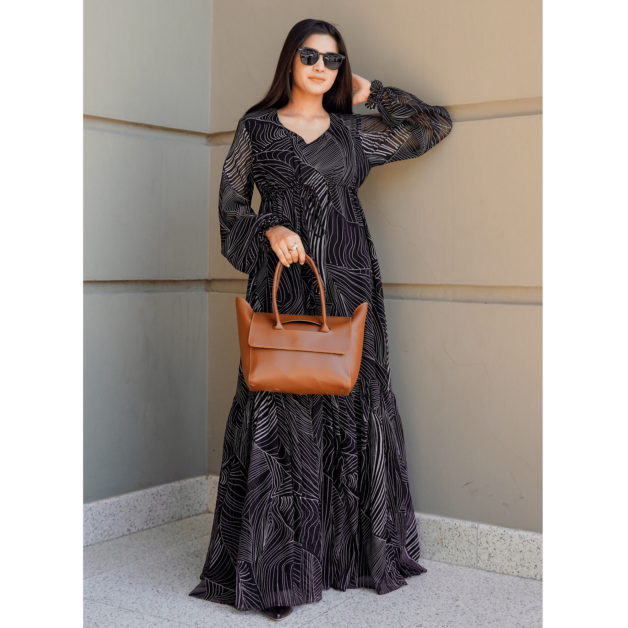 Globe Bag Brown - astorebags.pk