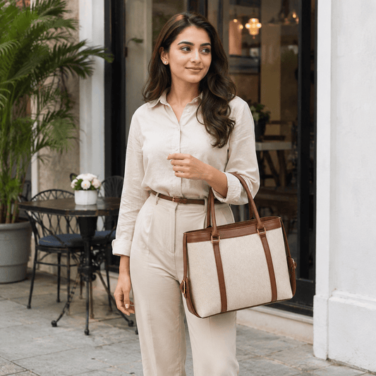 Grace Canvas Tote Bag - astorebags.pk