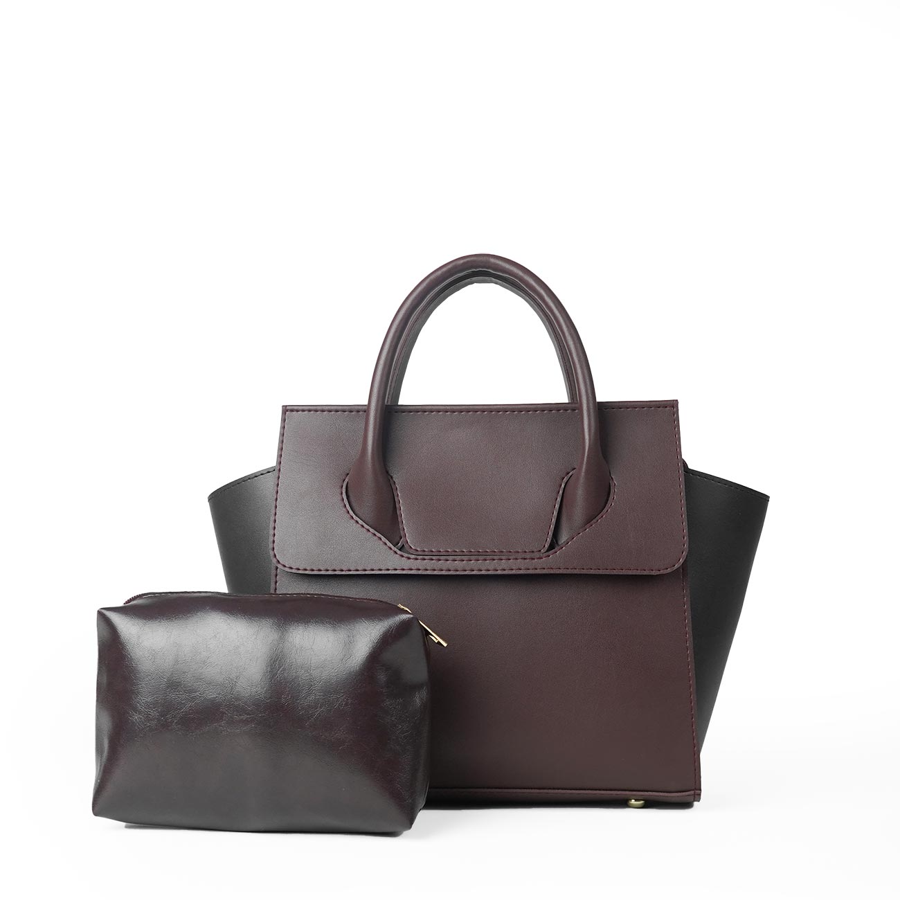 Greek set of 3 Bag maroon & black - astorebags.pk