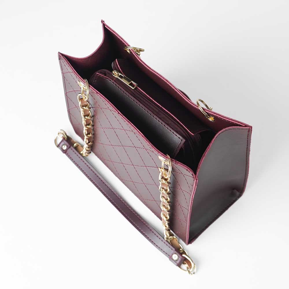Hip Hop Bag Maroon - astorebags.pk