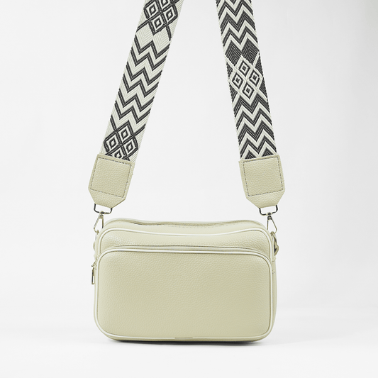 Messenger Shoulder Bag Beige - astorebags.pk