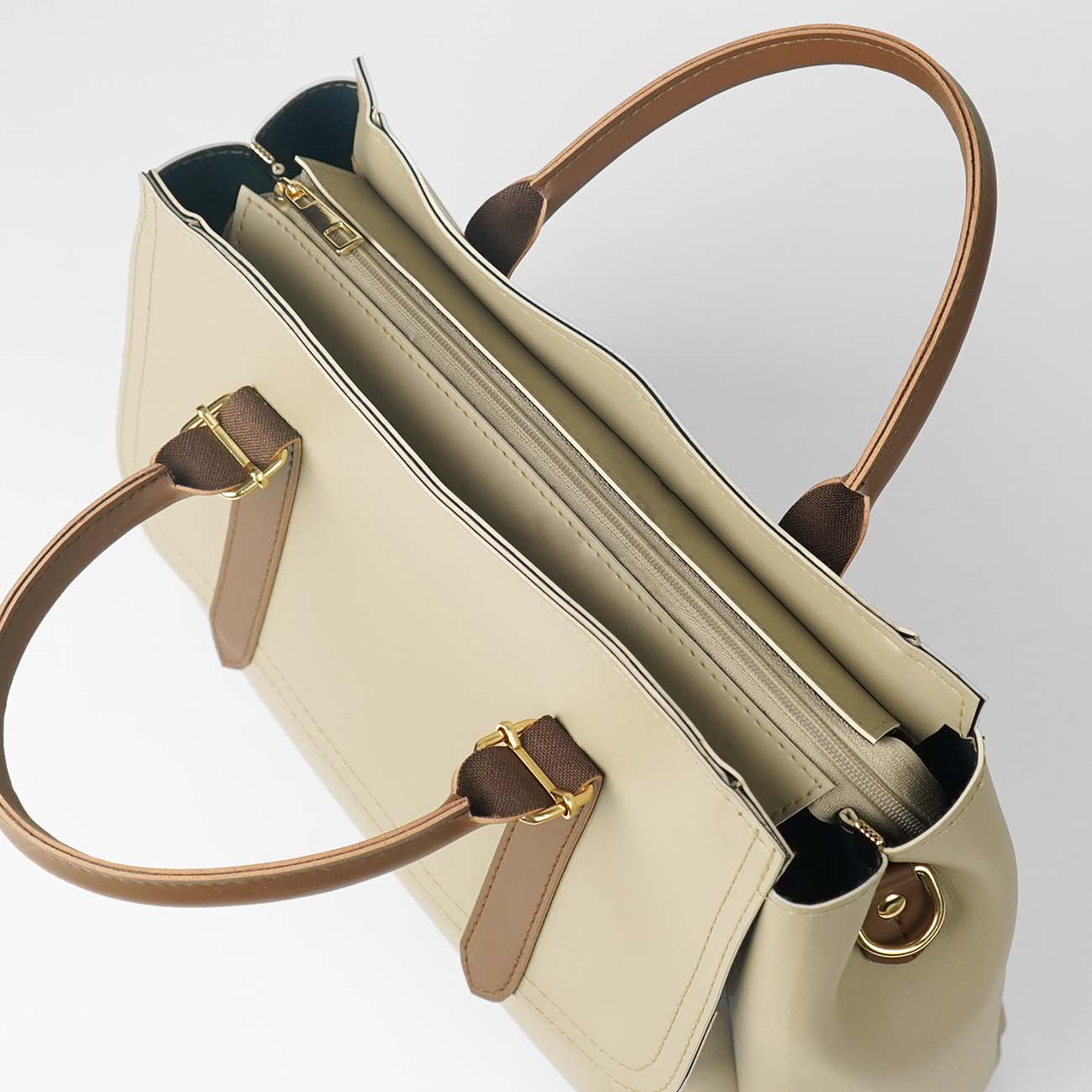Milly set of 2 bag beige & brown - astorebags.pk